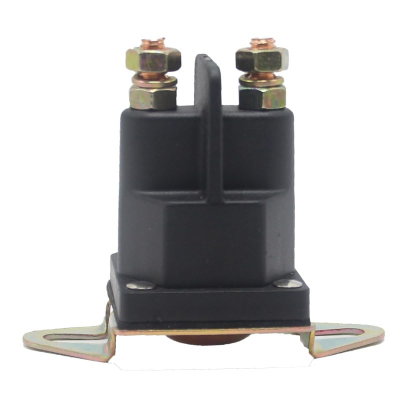 435-103 Lawn Mower Electromagnetic Relay Lawn Car Start Switch 12V DC 117-1197, BLACK