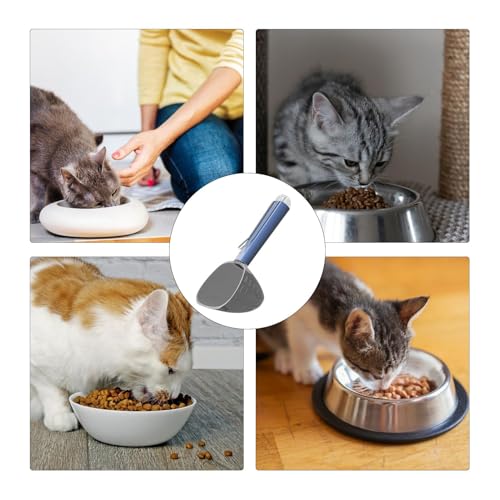 Messbecher Für Hundefutter – Messbecher Für Katzenfutter, Messlöffel Für Hundefutter, Messlöffel Für Hundefutterbecher | Multifunktionaler Katzenfutterschaufel, Futterschaufel Mit Komfortablem Griff