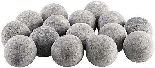 Bond Manufacturing Ceramic Fire Balls | Set of 15 | Fire Pit / Fire Table Accessory for Indoor and Outdoor Fireplace (3"/Limited Edition)