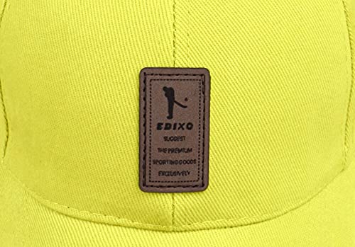 Image of solid plain unisex cotton caps free size adjustable casual look stylish cap