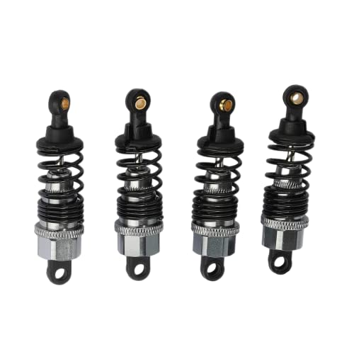 Rc Car Shock Absorber, Oil Adjustable 68Mm Shock Absorber Damper For 1/10 On-Road Drift Rc Car Hpi Hsp Traxxas Losi Axial Tamiya Redcattype Axial Scx10 Hsp Upgraded Part (Titanium) #TOP2
