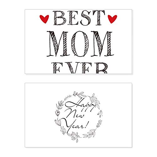 Tarjeta Best Mom Ever decorativa: adorna el hogar de mamá con recuerdos bonitos