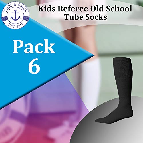 Yacht & Smith Kids Tube Cotton Tube Socks, Sports Everyday School, Bulk Sock Packs2