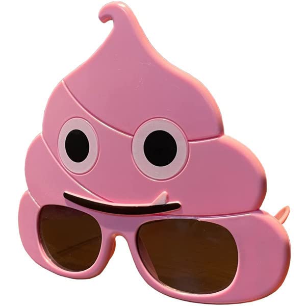 Amazon.co.jp: ピンクのウンチくんサングラス うんち うんこ
