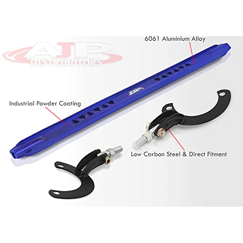 Ajp Distributors Jdm Sport Rear Upper Blue Aluminum Strut Tower Brace Stabilizer Bar Rod Arm Suspension Handling Compatible/Replacement For Honda Accord Cb Cb7 1990 1991 1992 1993 #TOP3