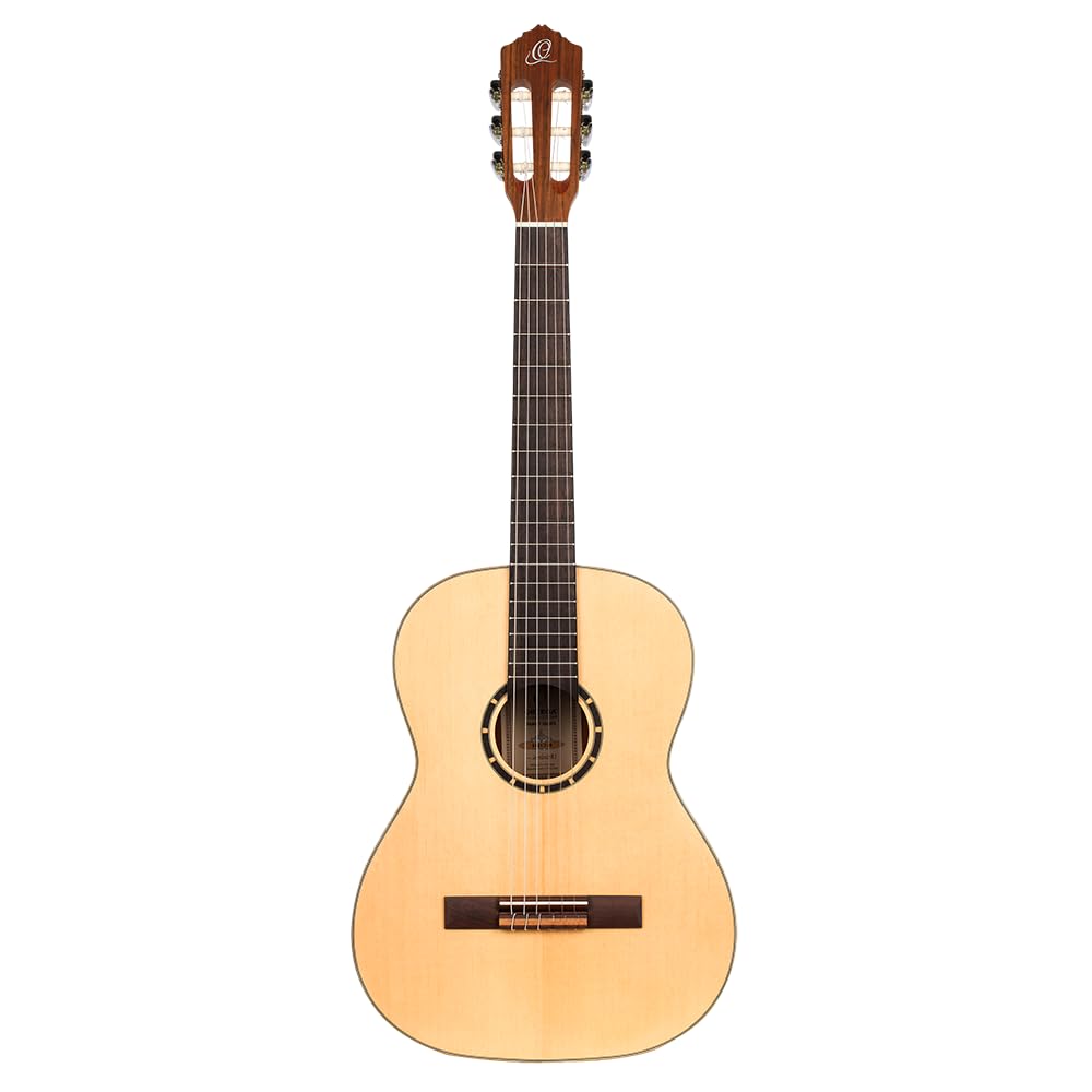 Ortega Guitars Chitarra Concerto Misura 7/8 - Serie Family - include Gig Bag - top in mogano/abete (R121-7/8)