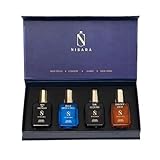 Gift Set 4x15ml(60ml) | Citrus Musky, Fresh Aqua, Woody Oud | Men Of The Night | Blue Seductions | Smoky Oud | Travel & Pocket friendly parfume kit for all moods & occasions