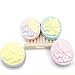 EchoDone 4 Cavities Oval Butterfly Flower Silicone Soap Mold DIY Handmade Silicone Molds for Soap Candle Bath Bomb Lotion Bar Cold Process Making Supplies