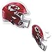 DecoPac NFL Kansas City Chiefs Helmet Rings, 24 Football Cupcake Decorations, Officially Licensed, Football Rings, Food Safe Cake Toppers – 24 Pack