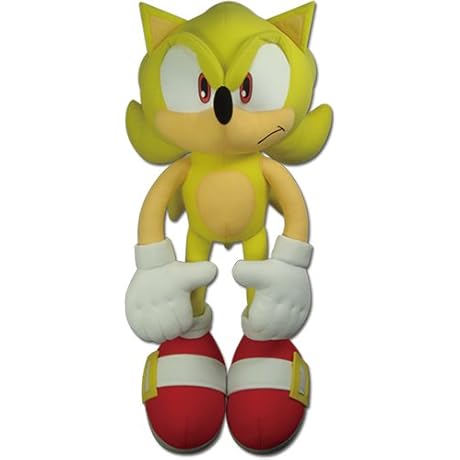 Golden Sonic Plush: An Awe-Inspiring Replica of Sonic's Legendary Hero