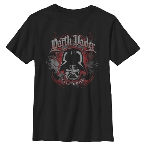 STAR WARS Boy's Sith Lord Darth Vader Face T-Shirt