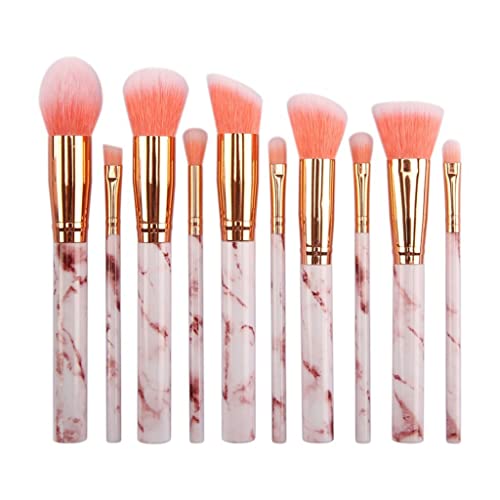 Pinceaux de maquillage ensemble argenté aux finitions soignées et élégantes - 4