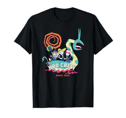 Nightmare Before Christmas Boo Crew 1993 t-shirt noir idéal pour vos soirées cinéma et festivals