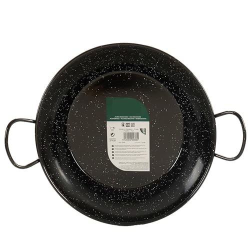 San Ignacio Sarten profunda, de fondo hondo, esmaltada con asas 28 cm colección LA DEHESA