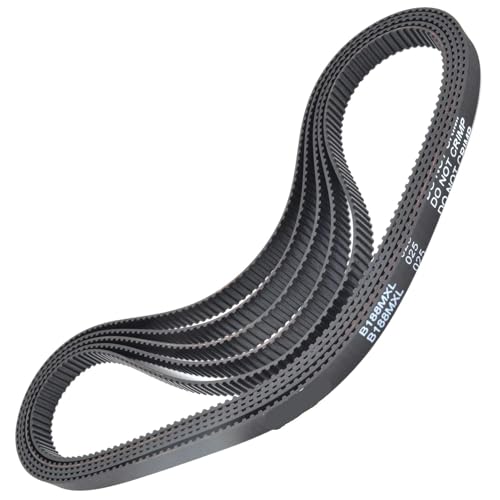 Courroie synchrone MXL B185MXL à pas précis de 185 dents pour éliminer le jeu mécanique - 2