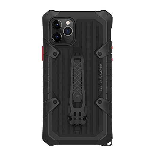 Element Case Black Ops Elite Case for iPhone 11 Pro- Black (EMT-322-224EX-01)
