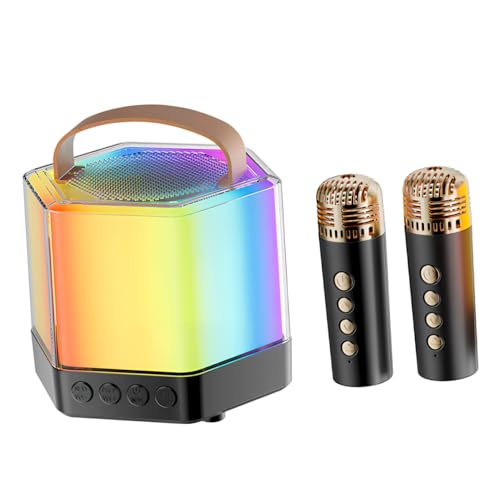 Machine à Karaoké Sans Fil Enceinte Portable Micro pour Enfant Nomade