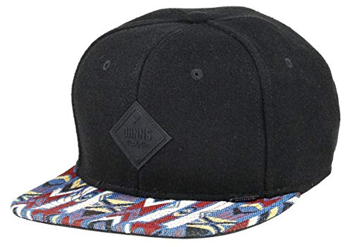Djinns - Felt Aztek (Black) - Snapback Cap Baseballcap Hat Kappe Mütze Caps