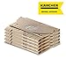 Kärcher Original Papierfilterbeutel KFI 252: 5 Stück, 2-lagig, passgenau für Kärcher Mehrzwecksauger WD 2 Premium, KNT 2 Premium, WD 2.400 M, WD 2.500M, Artikelnummer 6.904-143.0