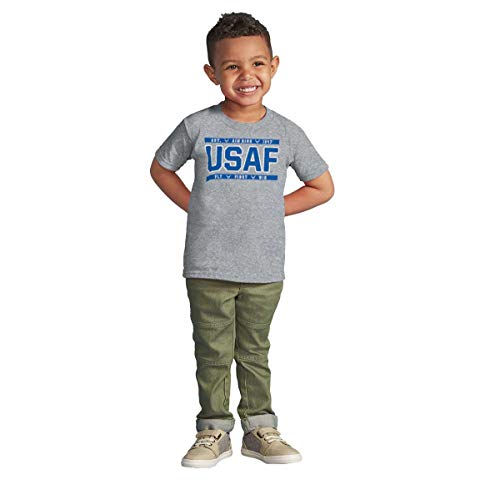 Brisco Brands Us Air Force USAF Fly Fight Win Toddler Boy Girl T Shirt3