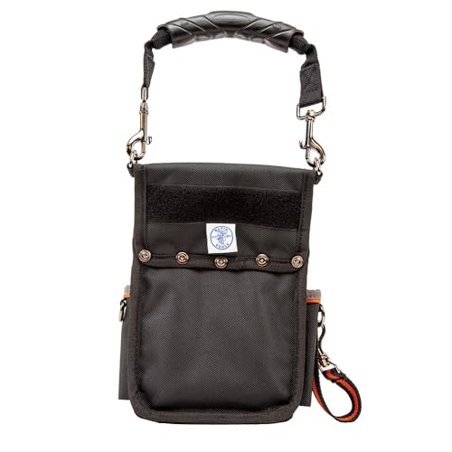 image for Klein Tools 5242 Tool Pouch, Tradesman Pro tool Pouch with Electrical 
