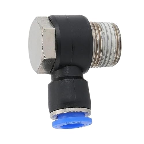zorfar PC PCF PL PLF SL PB PD PX PH Push-in Pneumatic Fitting, 4-16mm Tube to 1/8"-1/2" BSP Thread Connector 1PCS(PH,8-04(8mm-1l2))