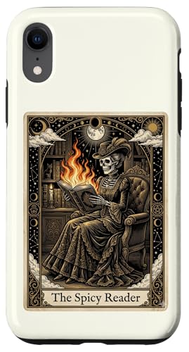 The Spicy Reader �^���b�g�J�[�h �X�P���g�� ���}���V�[�u�b�N ���l �X�}�z�P�[�X iPhone XR �p