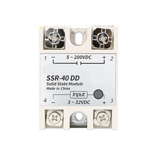 SSR-80DD relé monofásico de estado sólido para proyectos de control de energía DC 4