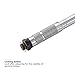 AmazonBasics 1/4-Inch Drive Click Torque Wrench - 35-200 in.-lb, 3.95-22.5 Nm