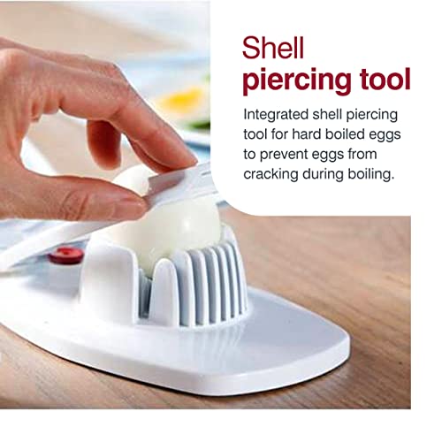 Zyliss Egg Cutter - Handheld Egg Slicer For Hard- And Soft-Boiled Eggs - Kitchen Tool And Gadget For Cooks - Dishwasher Safe #TOP3