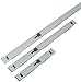 ABUS 07040 Chrome File Bar, 4 Drawer, Grey