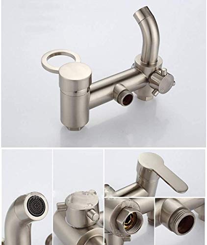 Ensemble de douche double pour régler le manque de pression et les variations de température - 4