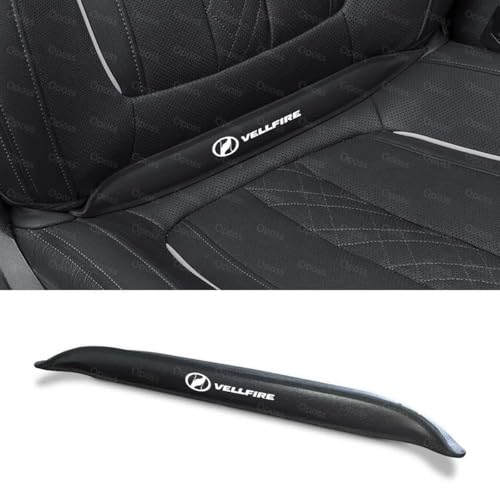 ヴェルファイア(VELLFIRE) カーシート隙間 クッション 車の座席クッションと背もたれの隙間埋め 車 隙間クッション ヴェルファイア 20系 30系 40系 シート隙間ストリップ カー用品 便利グッズ フィット 内装アクセサリー(1個,ブラック)