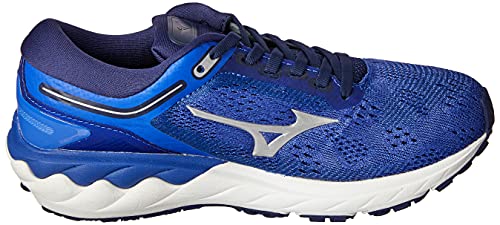 Tênis Tenis Mizuno Wave Sky Rise, Mizuno, Adulto Unissex, Azul/Vermelho, 37