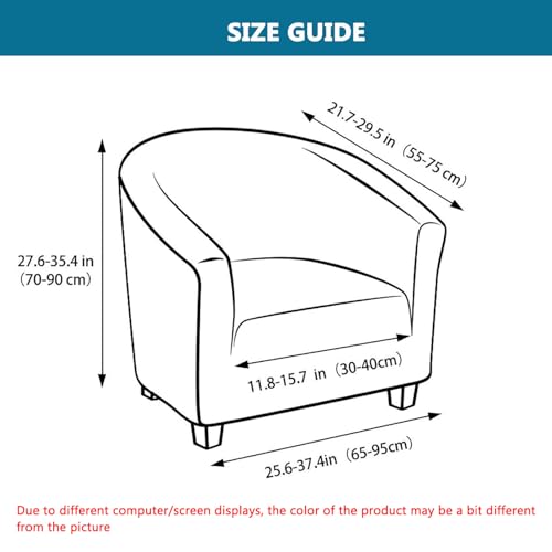 Funda de terciopelo para silla barril lavable color café 4
