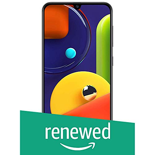 (Renewed) Samsung Galaxy A50s (Prism Crush Black, 6GB RAM, 128GB Storage)