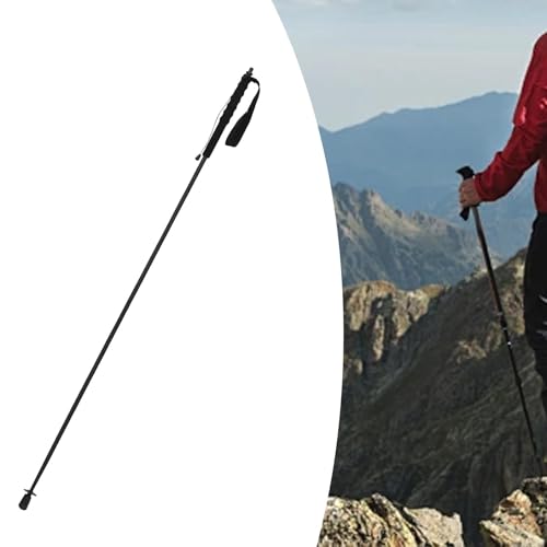 Bâton de randonnée pliable avec support robuste et hauteur réglable - 6