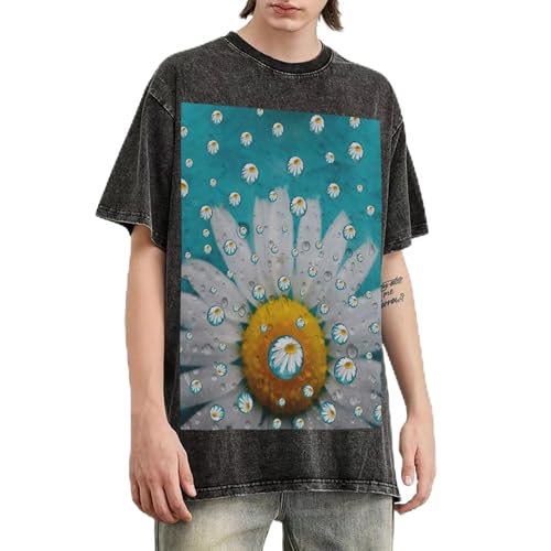 T-shirt homme ample en coton lourd pour éviter les hauts déformés