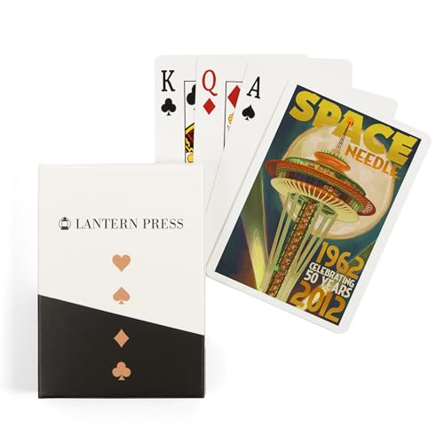 Baraja de poker 52 cartas Seattle Space Needle