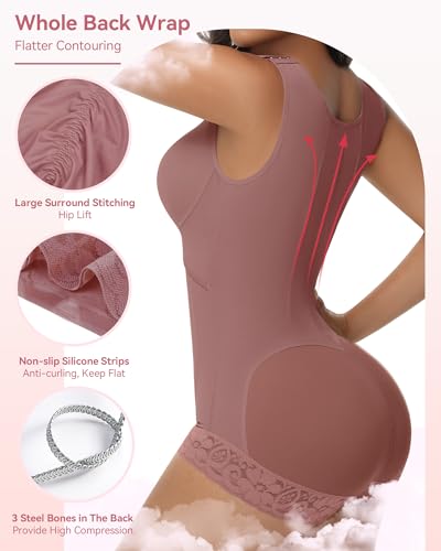 Image of SHAPSHE Fajas Colombianas Moldeadoras Full Body Shaper Postpartum Shapewear