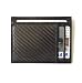WAVY Modern Carbon Fiber Wallet, Slim Minimalist Design with RFID Blocking
