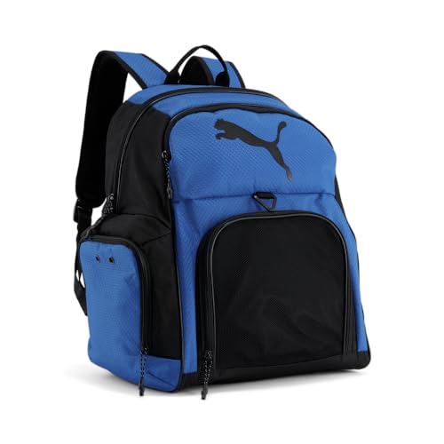 PUMA Womens Hat Trick Ball Backpack Travel Casual - Blue