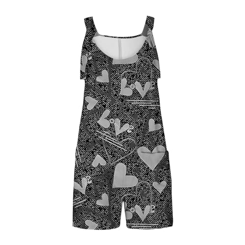 Macacão feminino de caubói folgado, shorts para mulheres, de linho sintético, jeans, outono, inverno