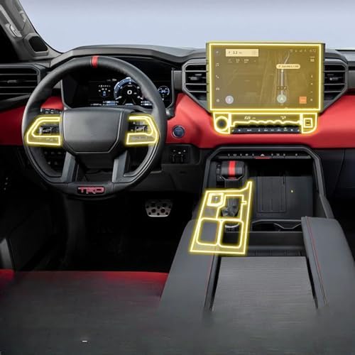 Film pour intérieur de voiture Toyota Tundra 2022 2023 protection TPU