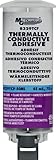 MG Chemicals 8329TCF Thermally Conductive Adhesive, Fast Cure, Flame Retardent, 45 milliliters Dual Pneumatic Dispenser