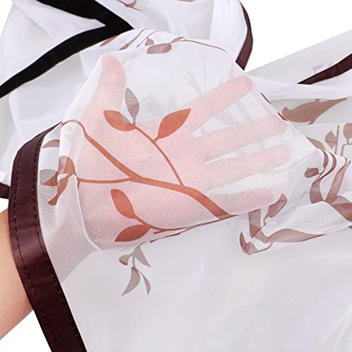 Floral Magnetic Insect Door Screen High Density Fly Bug Mosquito Mesh Curtain Top-to-Bottom Let Fresh Air in Automatically Shut Door Curtain - Image 3