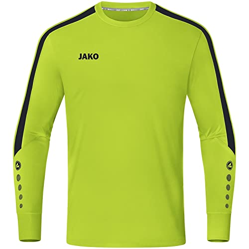 JAKO Kinder Torwart-Trikot Power (Langarm) Neongrün 140