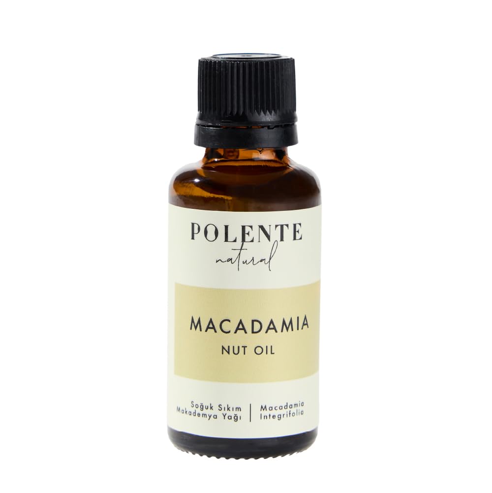 Polente Natural - Makademya Cevizi Yağı - Soğuk Sıkım (30 ml)