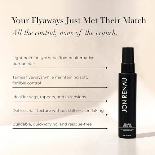 Spray Gel Fijador Jon Renau Travel Size 2 oz miniatura 2