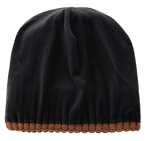 Image of Connectyle Fleece Lined Cuffed Beanie Hat for Men Women Knitted Winter Wool Beanies Skull Cap Warm Watch Hat